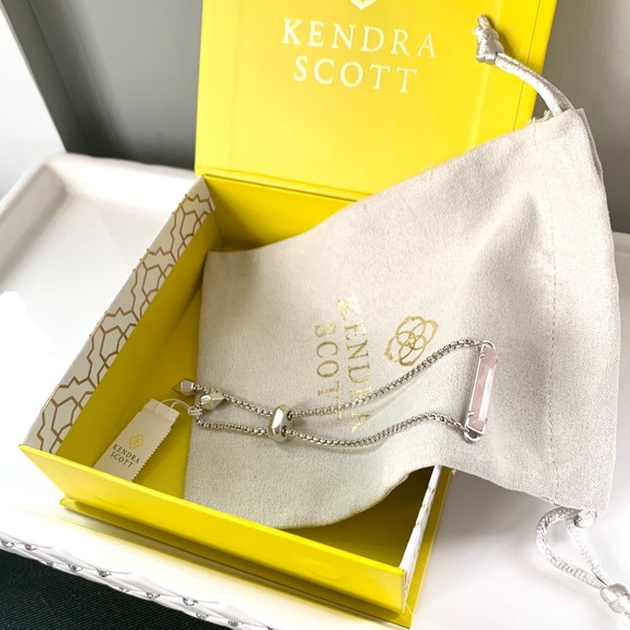 Kendra Scott Jewelry - NWT Kendra Scott Rhodium plated slider bracelet